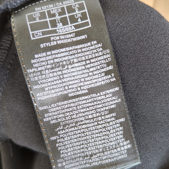 Guess Black Silver Studded Wrap Front Shorts Skort Punk Goth Festival - Picture 8 of 9